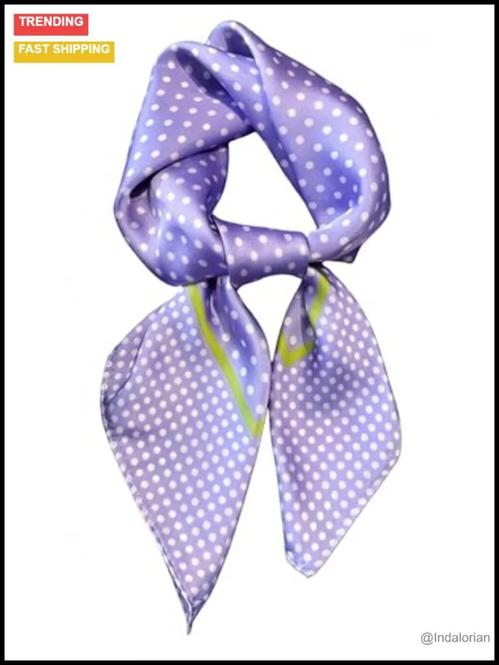 Satin Scarf for Women 27.5x27.5 Square Polyester Lightweight Neck Scarf Headwrap
